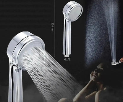 Douchepaneel Opbouwdouche SaniSupreme® Venetië LCD Zilver Geborsteld TK1