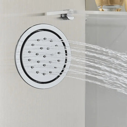 Douchepaneel Regendouche SaniSupreme® Firenze LCD Premium RVS Brushed