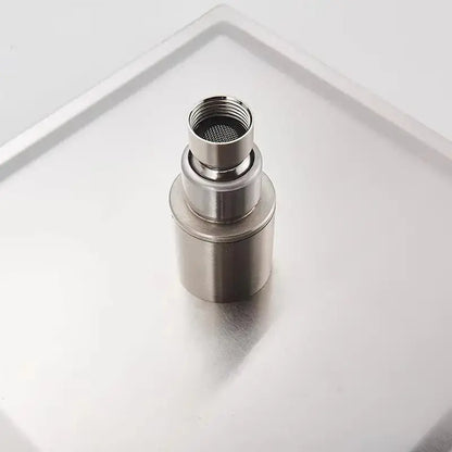 Doucheset Bolivia Premium 30 cm. regendouche vierkant 3 - weg RVS geborsteld