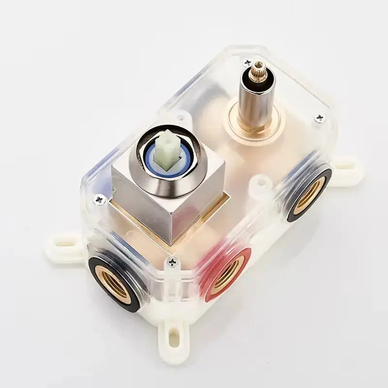 Doucheset Bolivia Premium 30 cm. regendouche vierkant 3 - weg RVS geborsteld