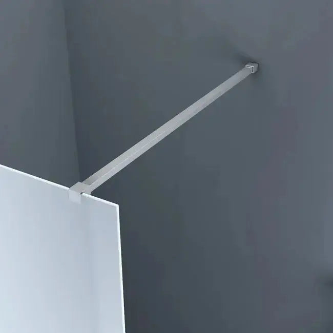 Douchewand Sanisupreme PremiumLine Series 140X200 CM Veiligheidsglas 8 MM Melkglas Vlak