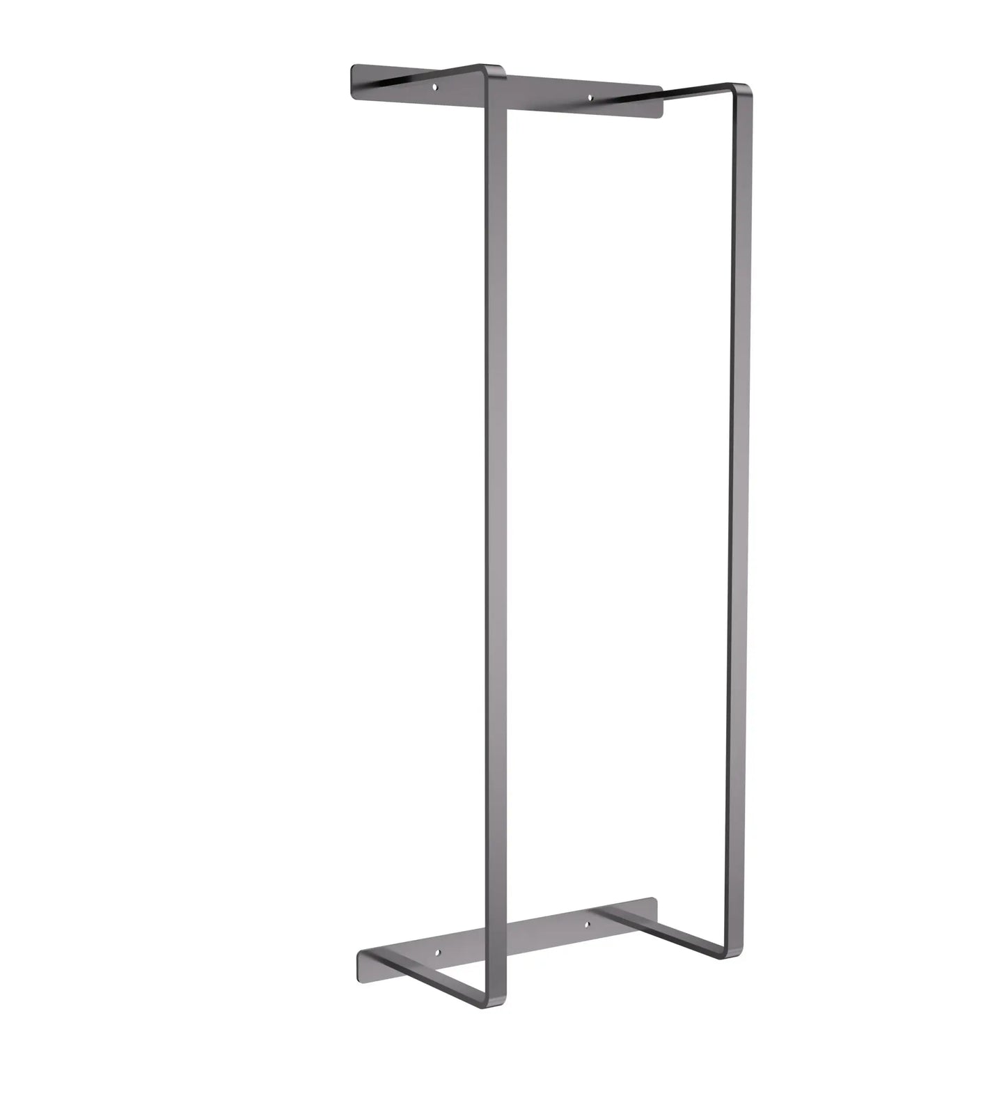 SaniSupreme StyleSeries Badkamer handdoekrek Handdoekhouder Wandmontage 97 cm RVS Rechthoekig Gunmetal Sanisupreme