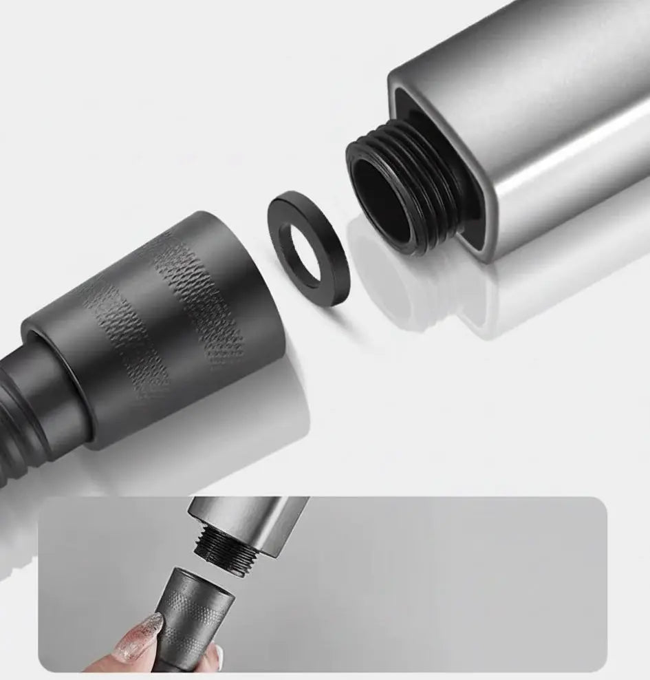 handdouche-zwart-15cm-3standen