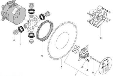 Hansgrohe iBox universal inbouw deel