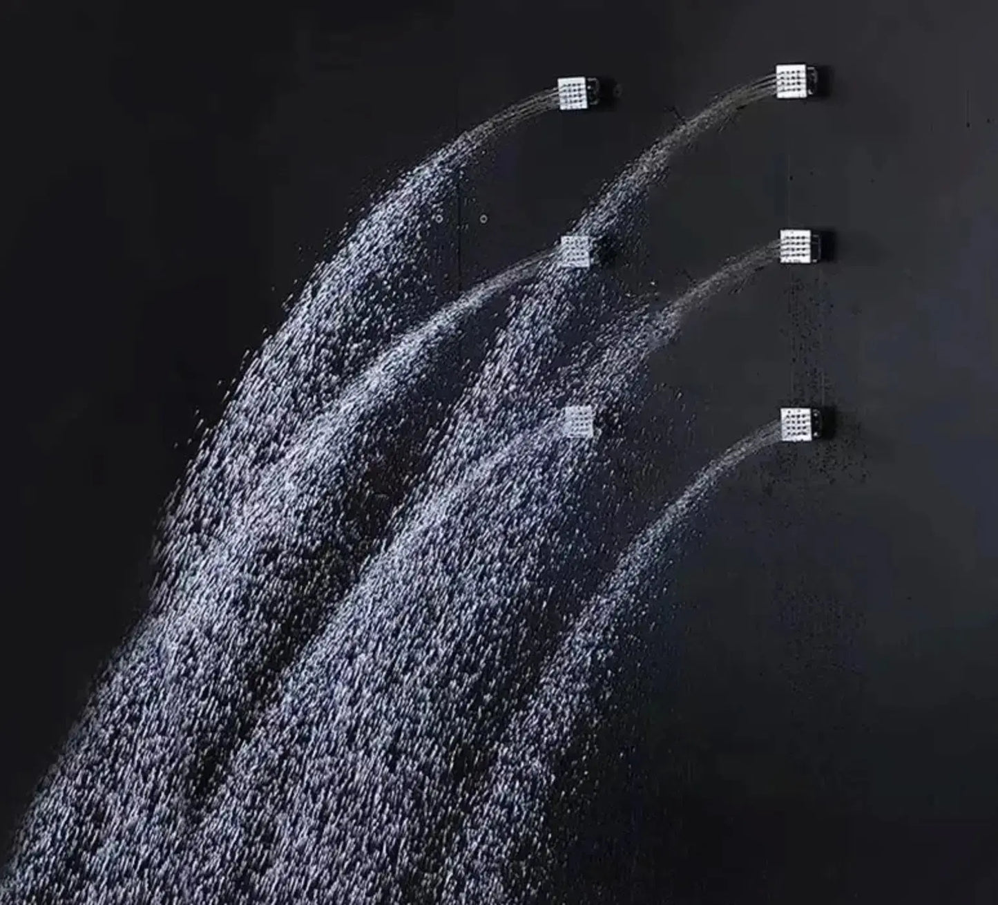 Inbouw douche wand massagejets per stuk chroom messing