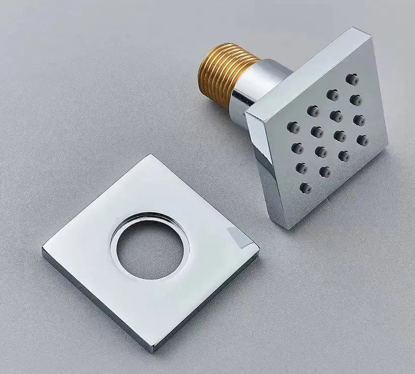 Inbouw douche wand massagejets per stuk chroom messing