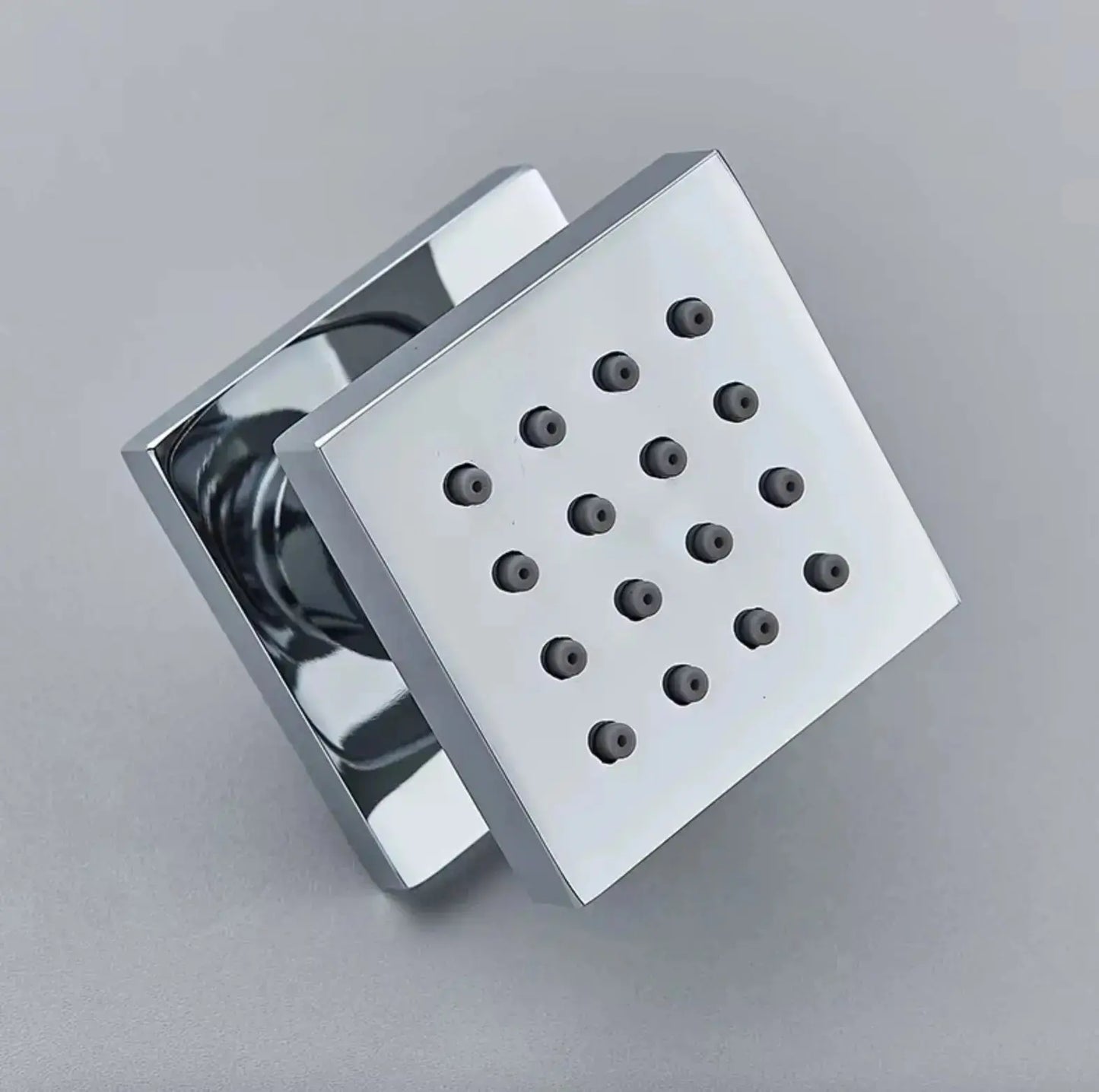 Inbouw douche wand massagejets per stuk chroom messing