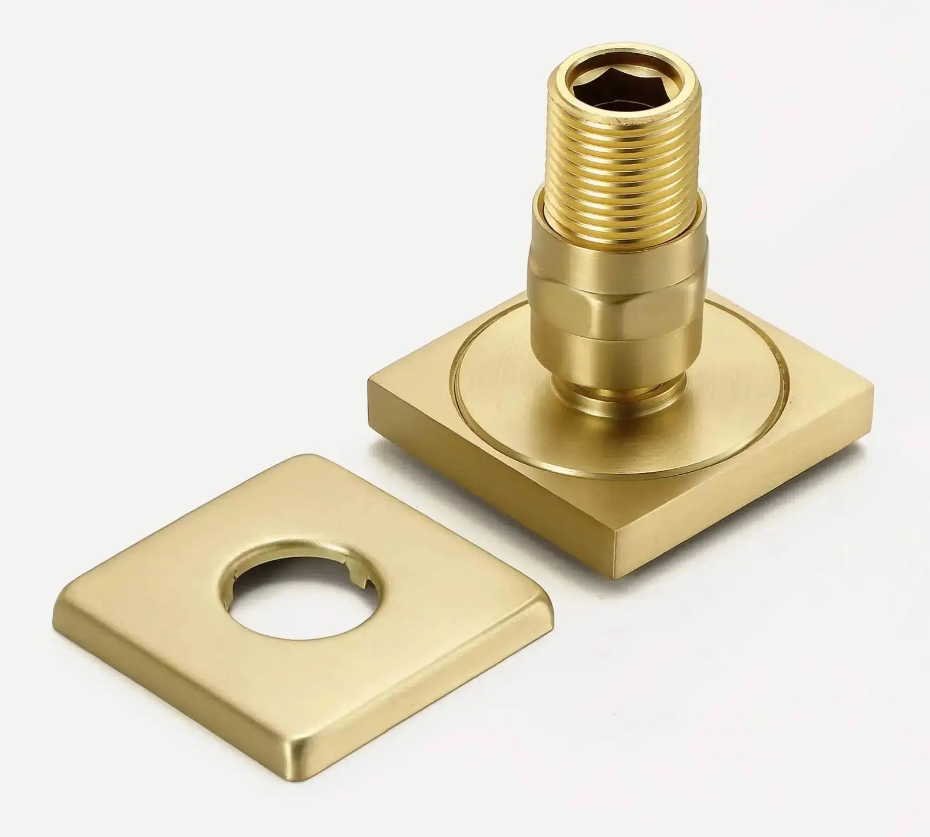 Inbouw douche wand massagejets per stuk geborsteld goud