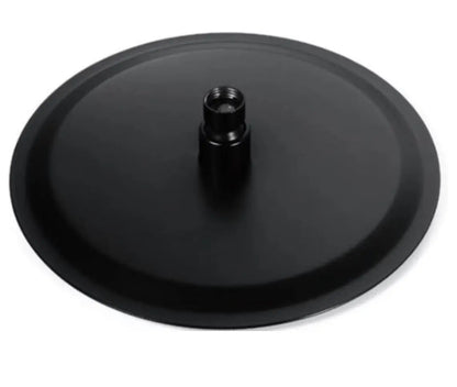 Inbouw Plafond Doucheset Yosemite 2 weg 40 cm. regendouche rond mat zwart