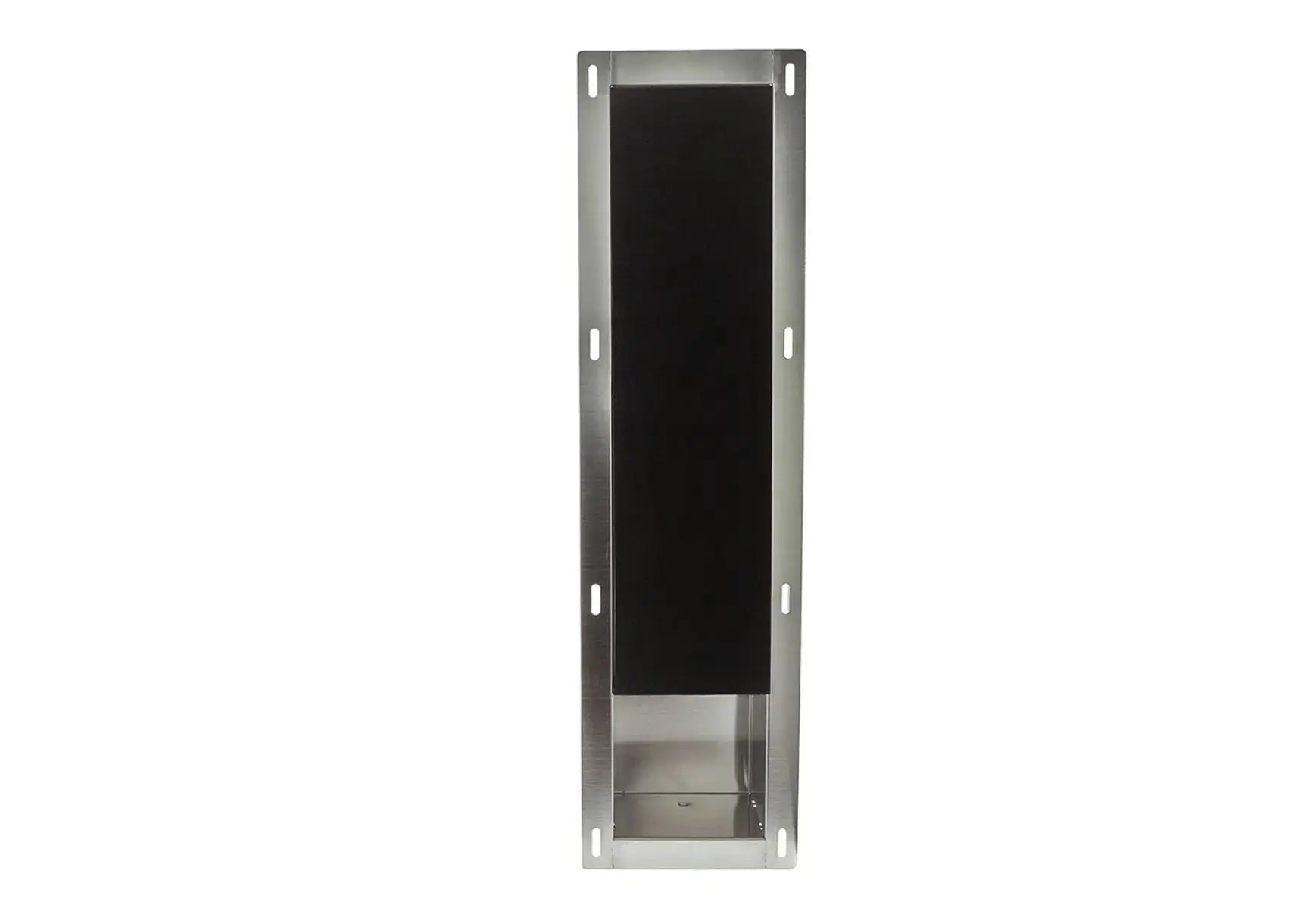 Inbouw Toilet Reserve Rolhouder RVS - met - inzetstuk , (uitneembaar) - 72 x 20 x 13 cm - inbouwdiepte 12 cm