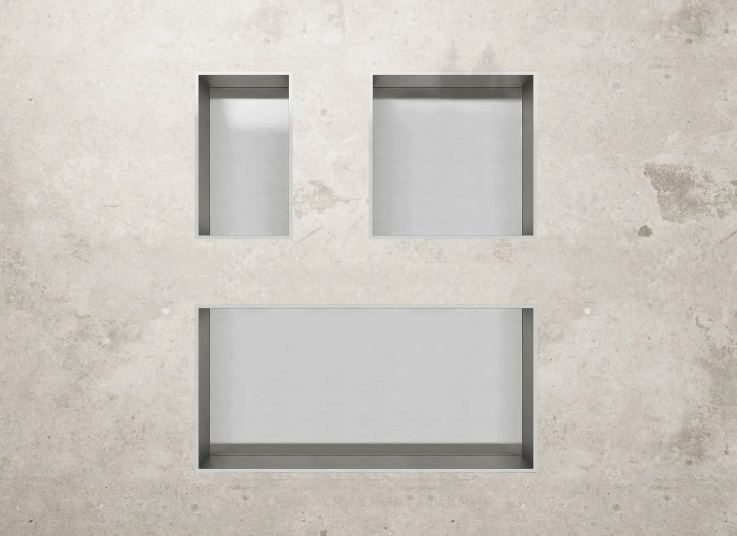 Inbouwnis badkamer douche RVS 30x60x10cm