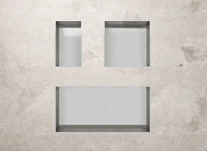 Inbouwnis badkamer douche RVS 30x60x10cm