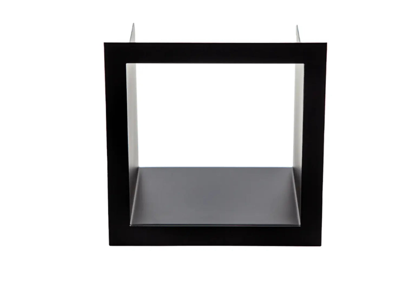 Inzetstuk Mat Zwart geschikt voor Inbouw Toilet Reserve Rolhouder