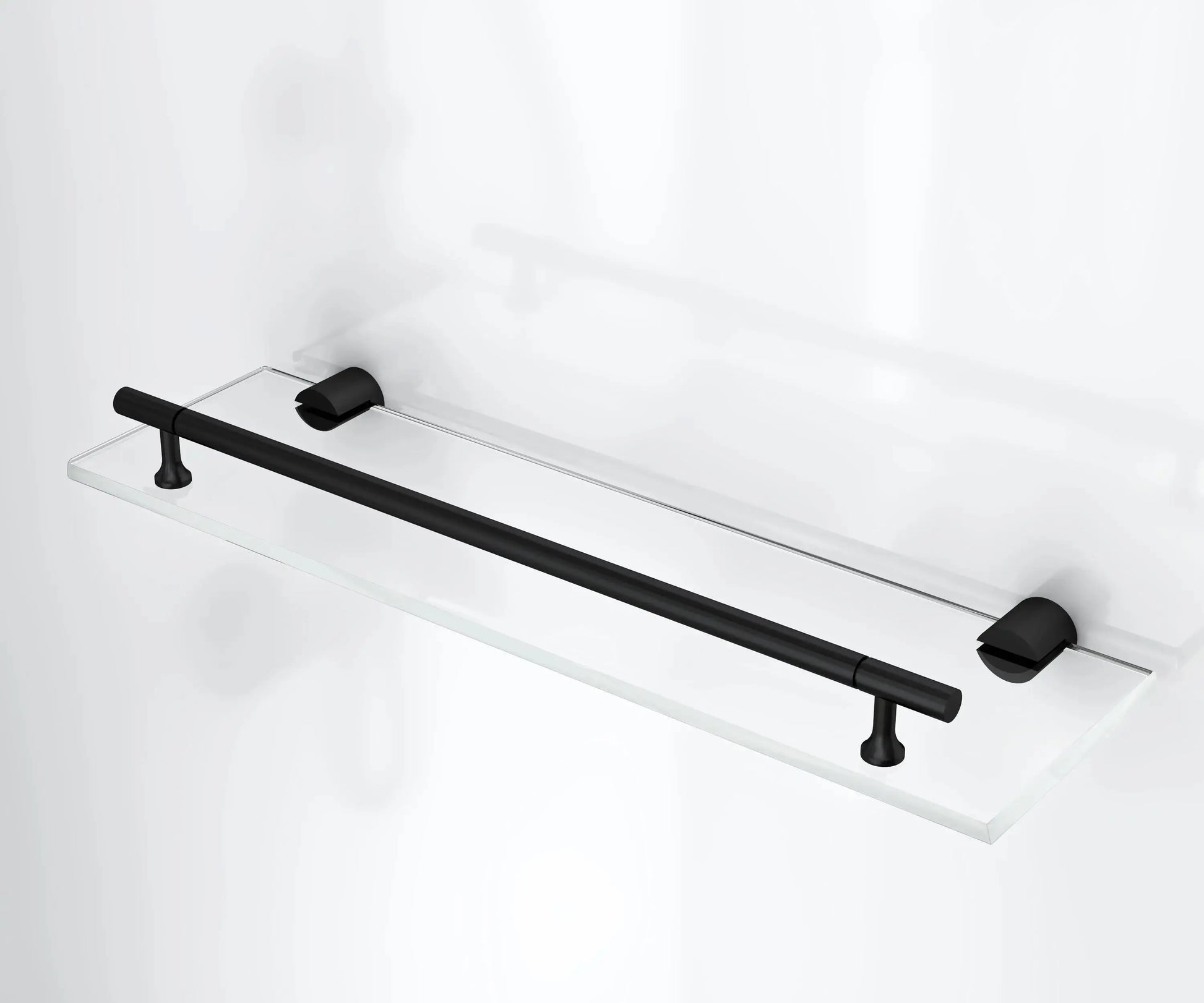 Douchecabine SaniSupreme AquaPlus Rimo compleet met draaideur - 90X225X90 CM - omkeerbaar mat zwart met helder rookglas Sanisupreme