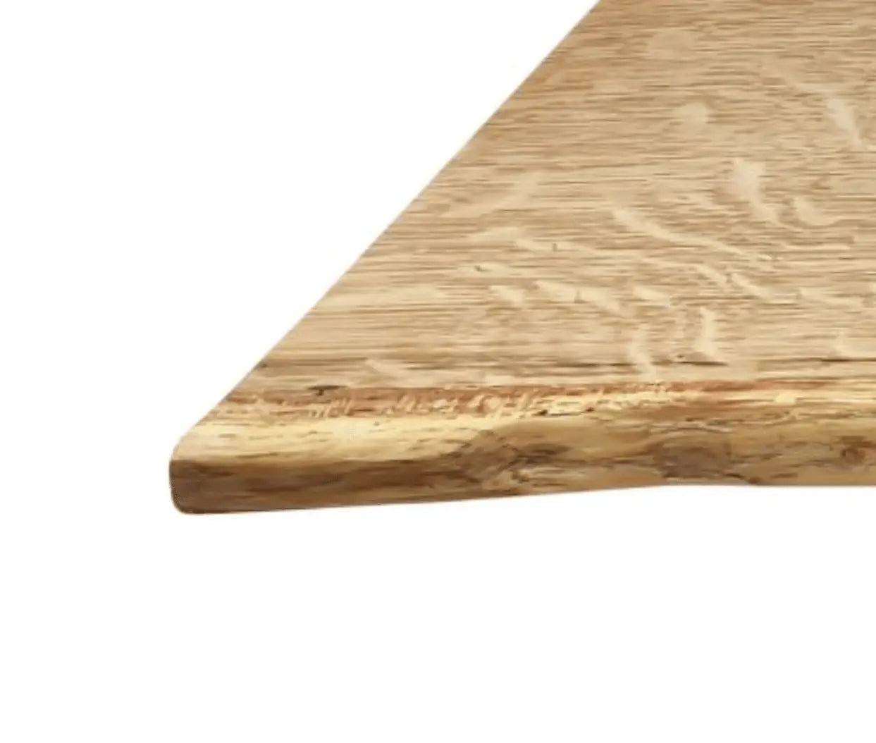 Massief Eiken Wastafelblad Bovenblad voor Waskom 80x45x4cm zonder gaten