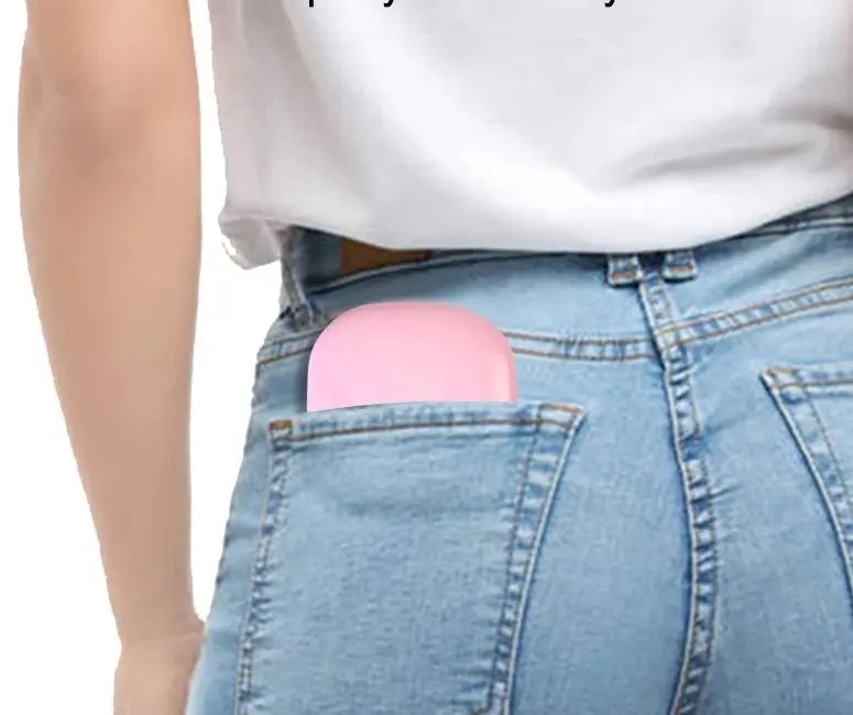 Mini Make - up spiegel SaniSupreme® HighLine met LED Verlichting USB 5x Vergroting Wit