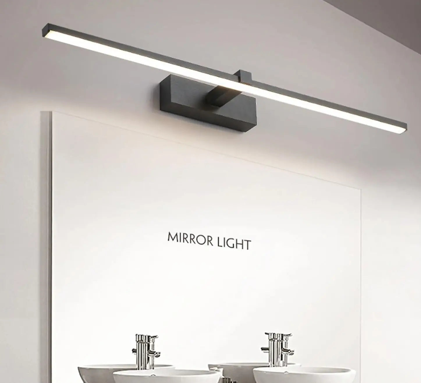 Moderne LED - wandlamp voor Badkamerwand koel wit 60 cm