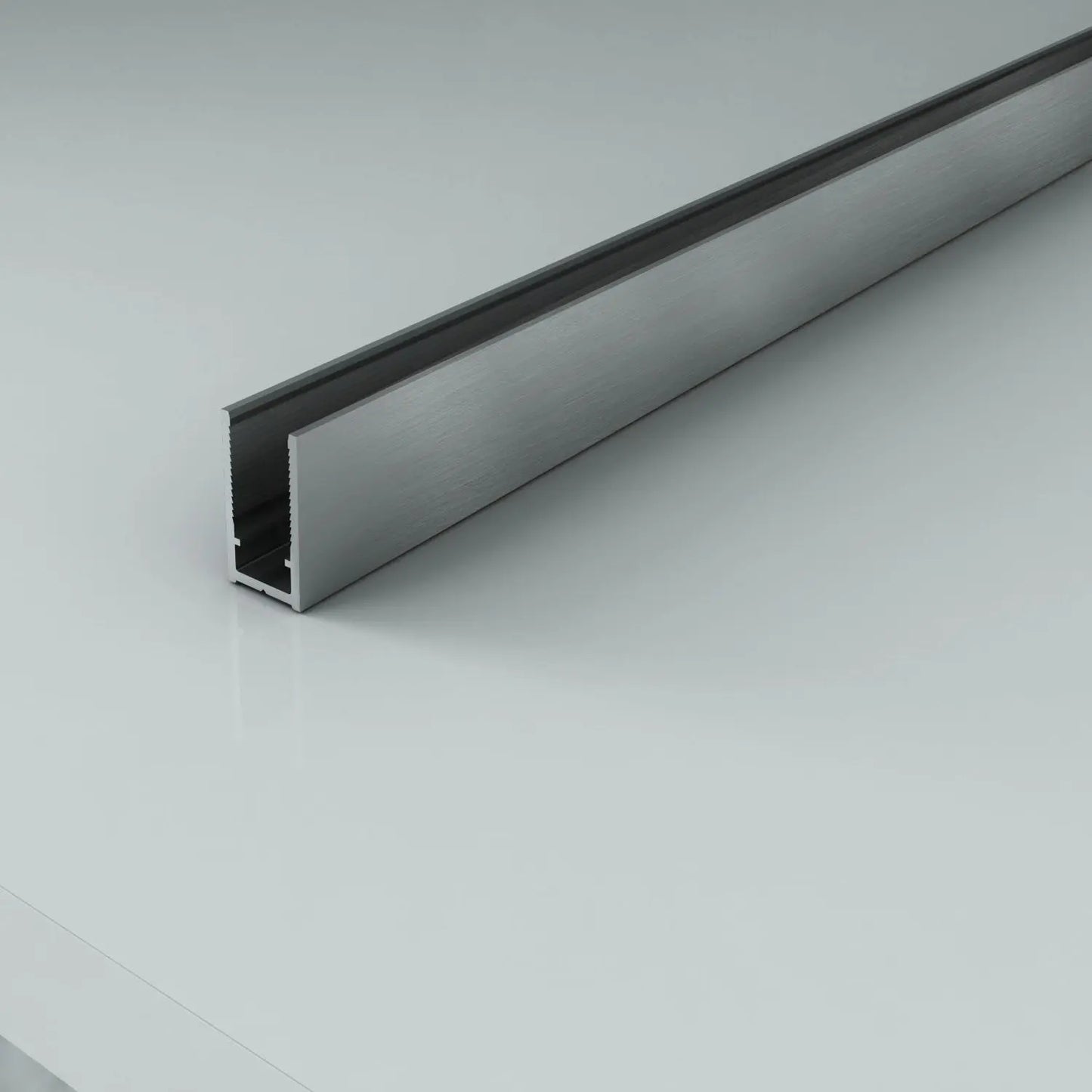 Muurprofiel Douchewand Sanisupreme HighLine Series 200 CM Gunmetal