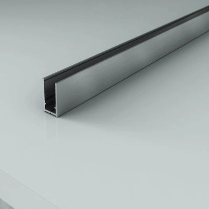 Muurprofiel Douchewand Sanisupreme HighLine Series 200 CM Gunmetal