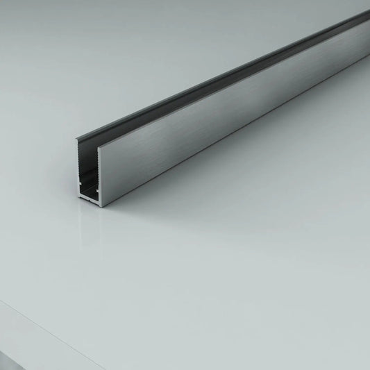 Muurprofiel Douchewand Sanisupreme HighLine Series 200 CM Gunmetal