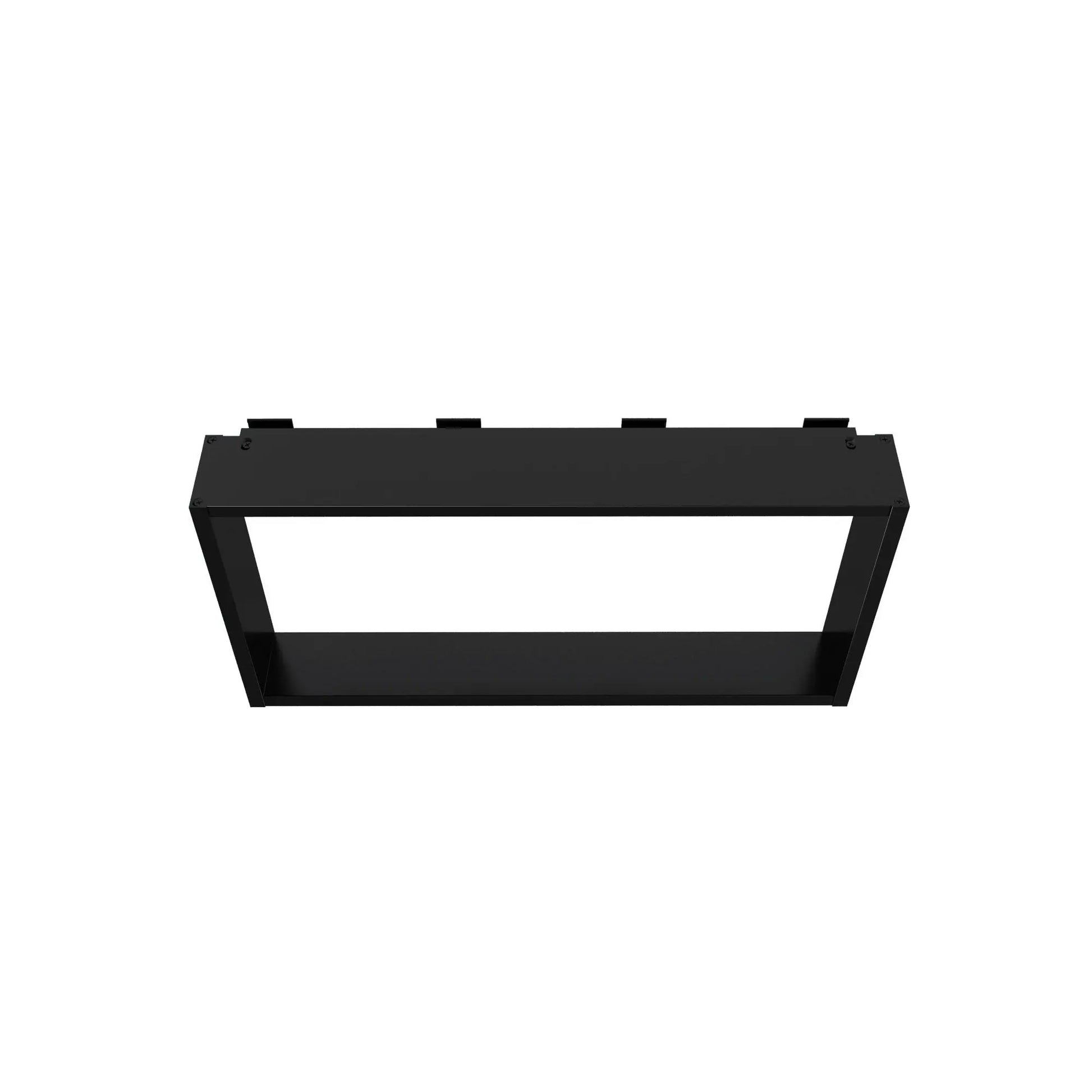 Opbouwnis Shine Mat Zwart 30x60x8cm