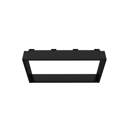 Opbouwnis Shine Mat Zwart 30x60x8cm