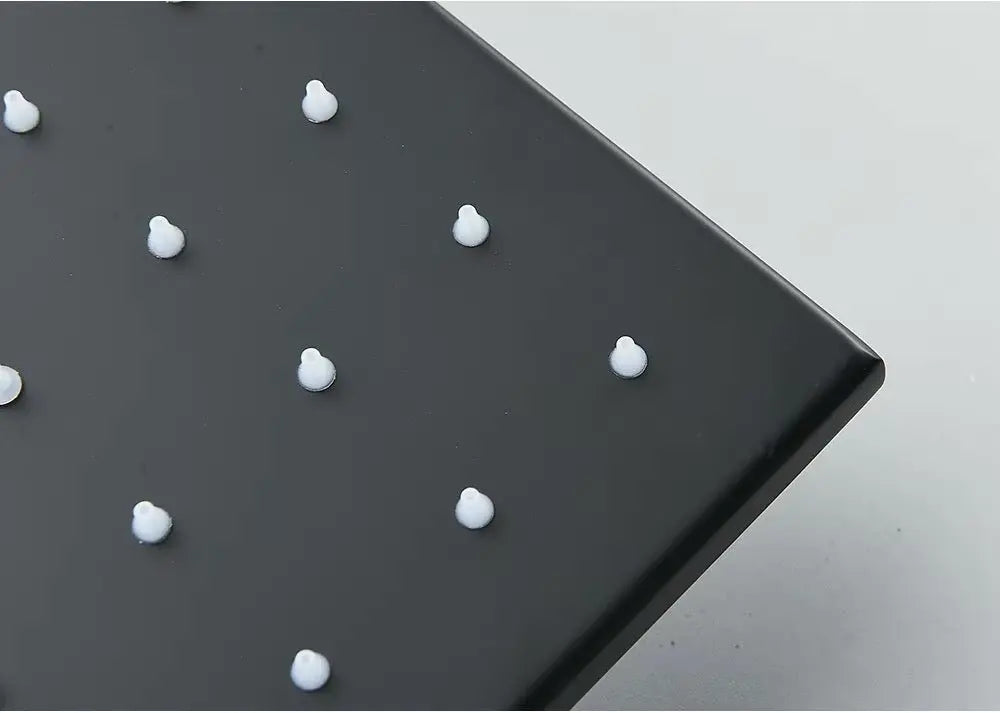 PRIJSKNALLER SaniSupreme Doucheset Manhattan Premium Wellness LCD 50 cm plafond regendouche met inbouw muurjets zwart inbouw