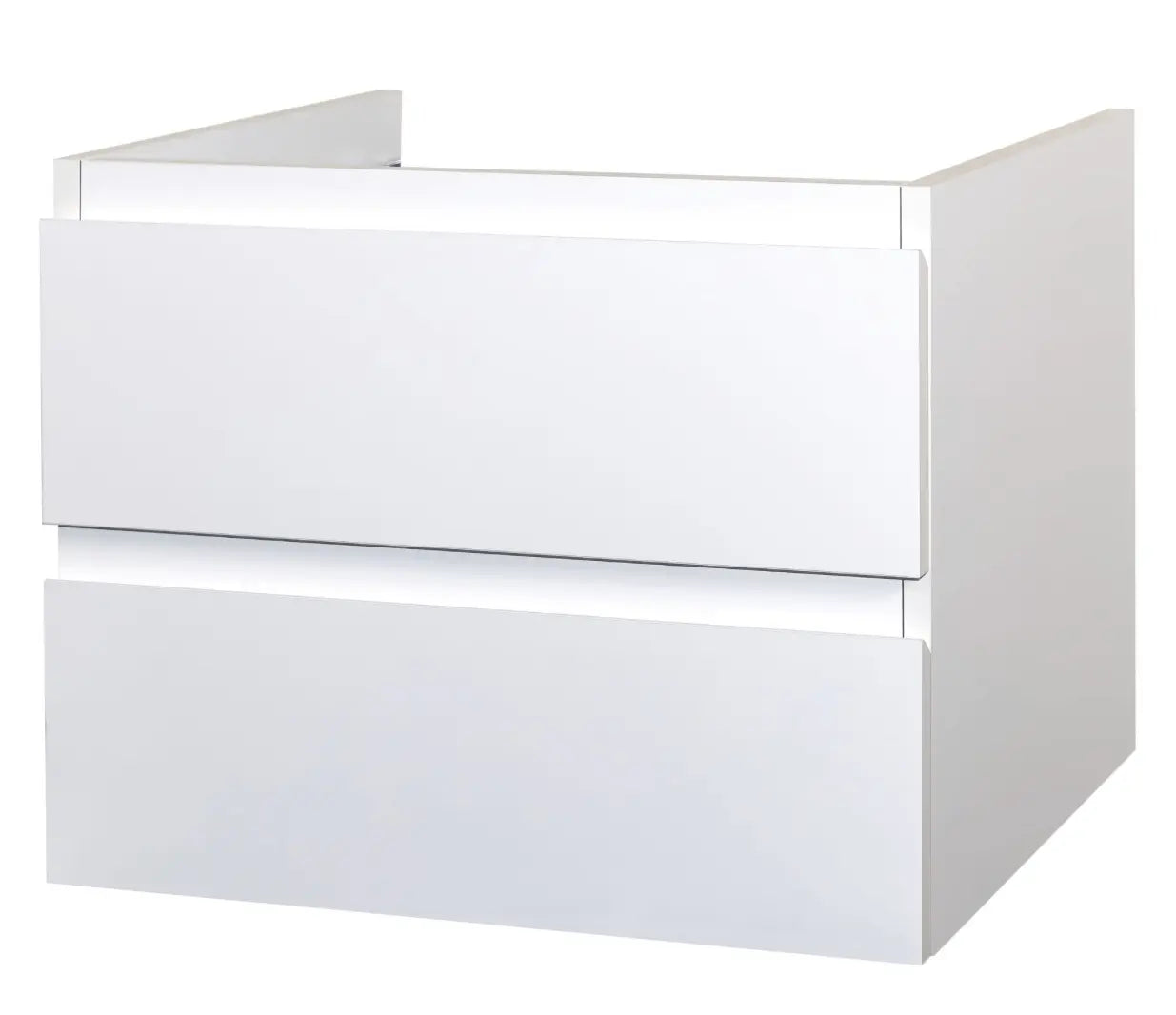 SaniSupreme® Aloni Badmeubel Sally 60cm mat Wit keramische wastafel wit