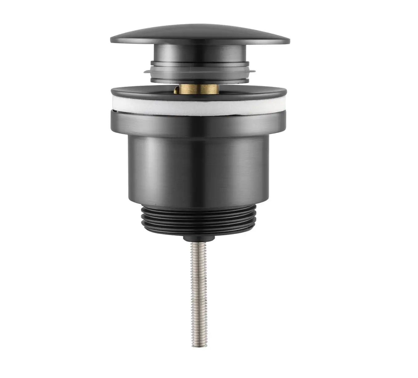 Sanisupreme Aloni Clickwaste afvoerplug 5/4 gun metal