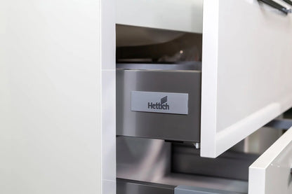 SaniSupreme® Aloni Hayat Kolomkast 135 cm 2 deuren Wit Glans