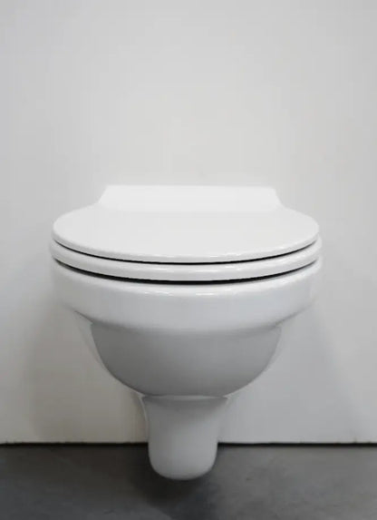 SaniSupreme Aloni Komplete Inbouw WC Set inclusief reservoir soft - close bril en bedieningingspaneel glans wit