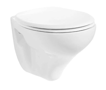 SaniSupreme Aloni Komplete Inbouw WC Set inclusief reservoir soft - close bril en bedieningingspaneel glans wit