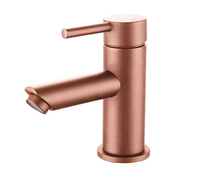 SaniSupreme Aloni wastafelmengkraan - Geborsteld Koper