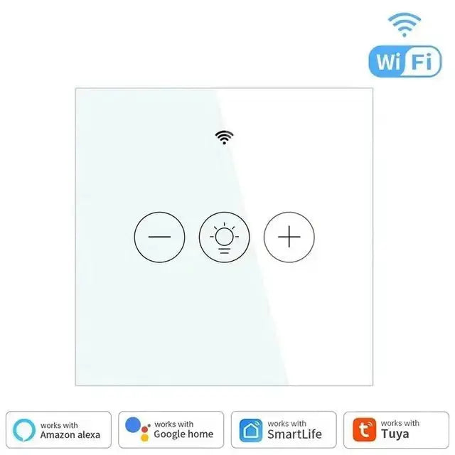 SaniSupreme Ambient TechLine Badkamer Touch dimmer met Wifi enkel wit