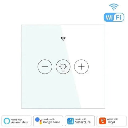 SaniSupreme Ambient TechLine Badkamer Touch dimmer met Wifi enkel wit