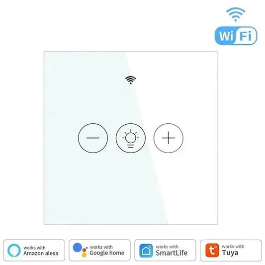 SaniSupreme Ambient TechLine Badkamer Touch dimmer met Wifi enkel wit
