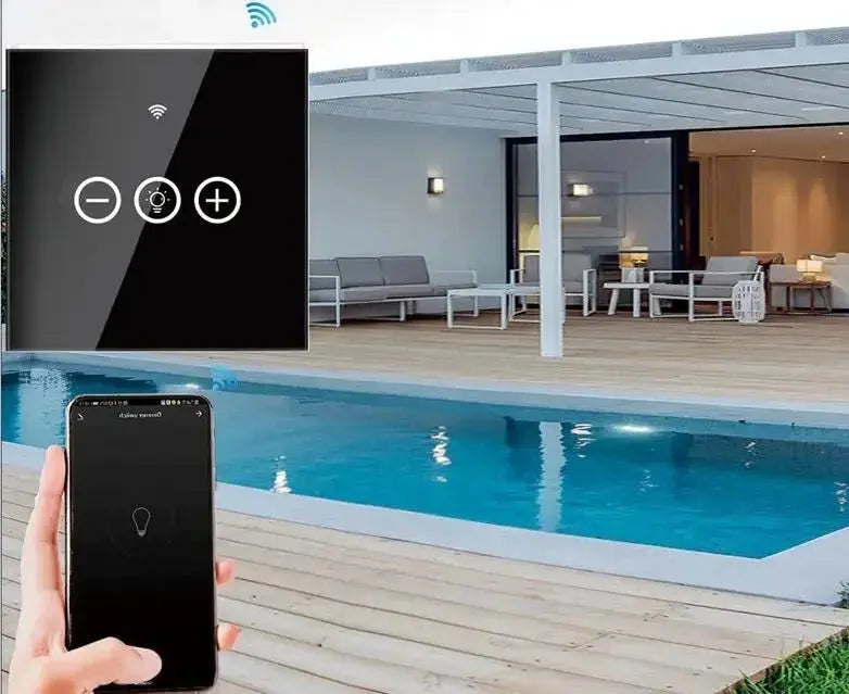 SaniSupreme Ambient TechLine Badkamer Touch dimmer met Wifi enkel wit