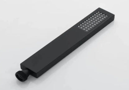 SaniSupreme Aqua - AeroLine Digitale Doucheset Inbouw Douchekraan- LCD Display Mengkraan 10 inch regendouche 2- weg zwart