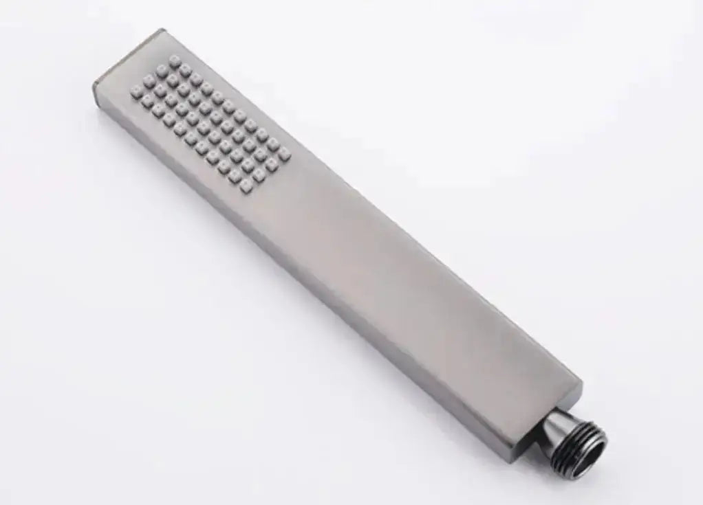 SaniSupreme Aqua - AeroLine Digitale Doucheset Inbouw Douchekraan- LCD Display Mengkraan 30 cm regendouche 2- weg Gun Metal