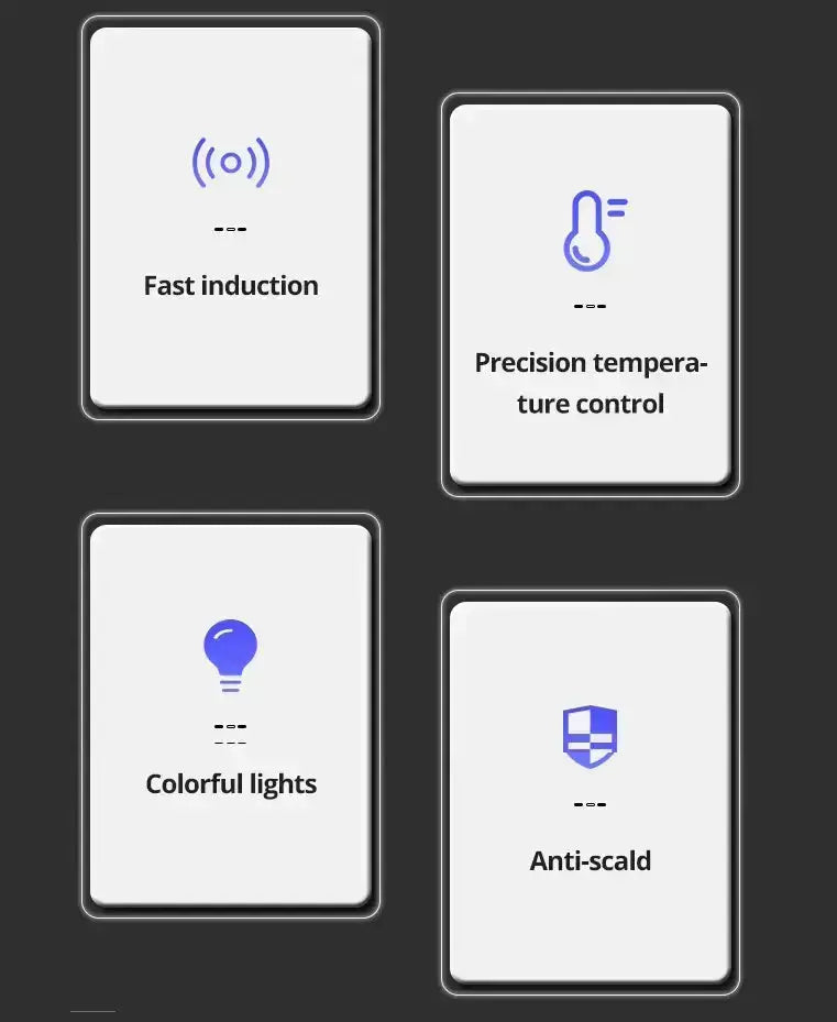 SaniSupreme® AquaMax Platinum Wellness Plafond Thermostatische Doucheset 3 weg Inbouw Plafond LED regendouche Mat Zwart