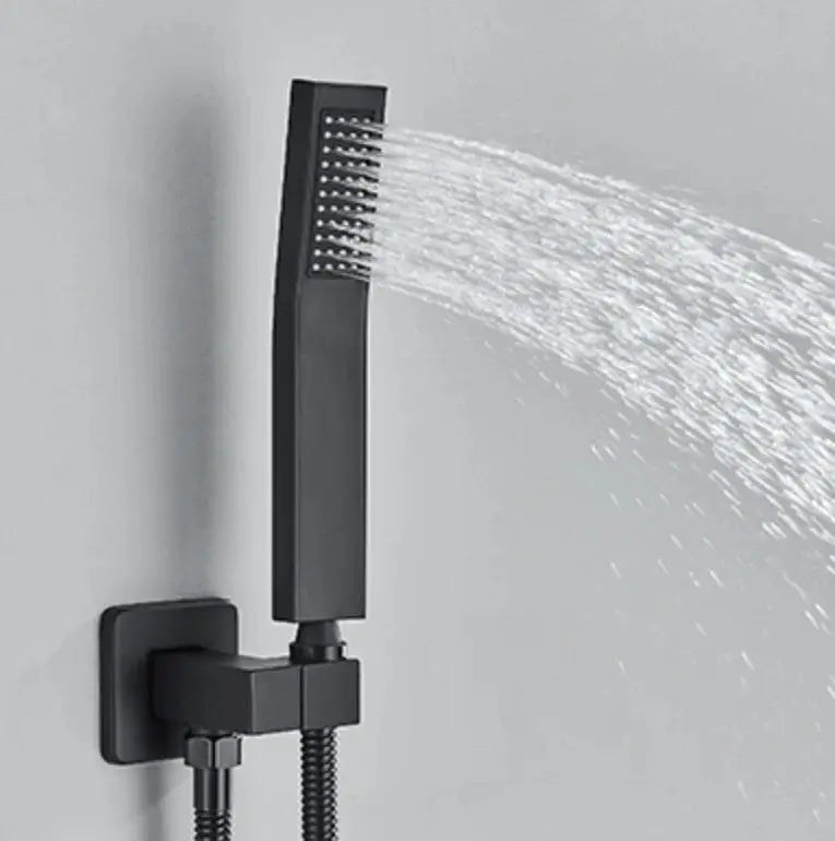 SaniSupreme® AquaTherme Duo Plafond Inbouw Komplete Set + remote en Bluetooth