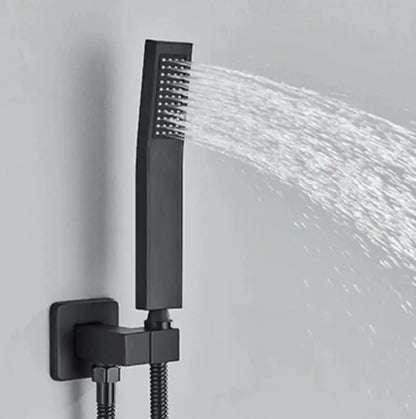 SaniSupreme® AquaTherme Duo Plafond Inbouw Komplete Set + remote en Bluetooth