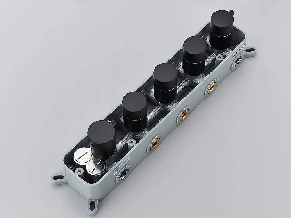 SaniSupreme® AquaTherme Duo Plafond Inbouw Komplete Set + remote en Bluetooth