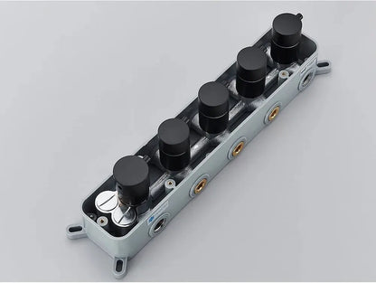 SaniSupreme® AquaTherme Duo Plafond Inbouw Komplete Set + remote en Bluetooth