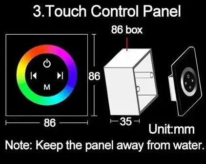 SaniSupreme® AquaTherme Duo Plafond Inbouw Komplete Set + remote en Bluetooth