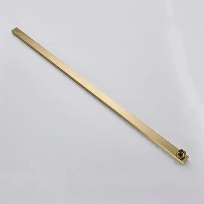 SaniSupreme Arizona Premium opbouw bad doucheset 4 - weg met baduitloop 30 cm en bidet regendouche Goud Geborsteld