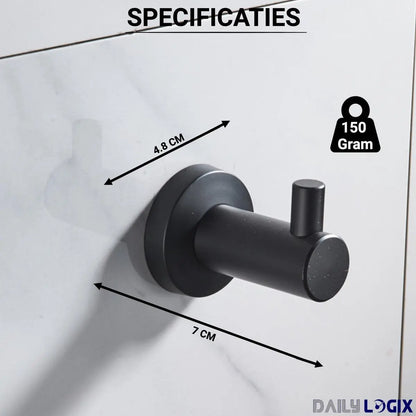 SaniSupreme Badkamer handdoek haak Yosemite type A per set van 2