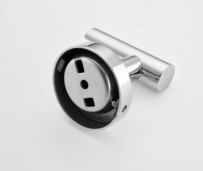 SaniSupreme Badkamerset 4 stuks Brasil: handdoekrek, handdoekbeugel,handoekhaak en toiletrolhouder, Chroom Glans