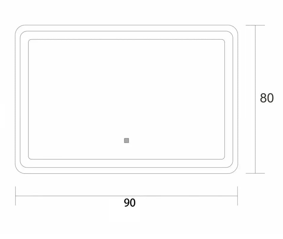 Sanisupreme badkamerspiegel Keulen - Verkrijgbaar in meerdere maten