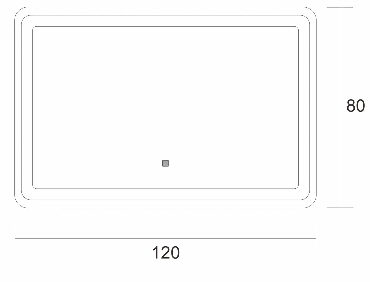 Sanisupreme badkamerspiegel Keulen - Verkrijgbaar in meerdere maten